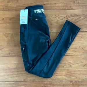 Gymshark Nonstop Black Leggings NWT S